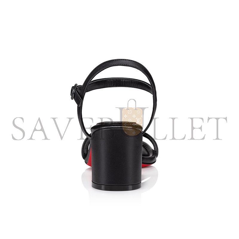 CHRISTIAN LOUBOUTIN MISS JANE SANDAL 55MM SANDALS-LAMB NAPPA LEATHER 1240703B439 CHRISTIAN LOUBOUTIN MISS JANE SANDAL 55MM SANDALS-LAMB NAPPA LEATHER 1240703B439